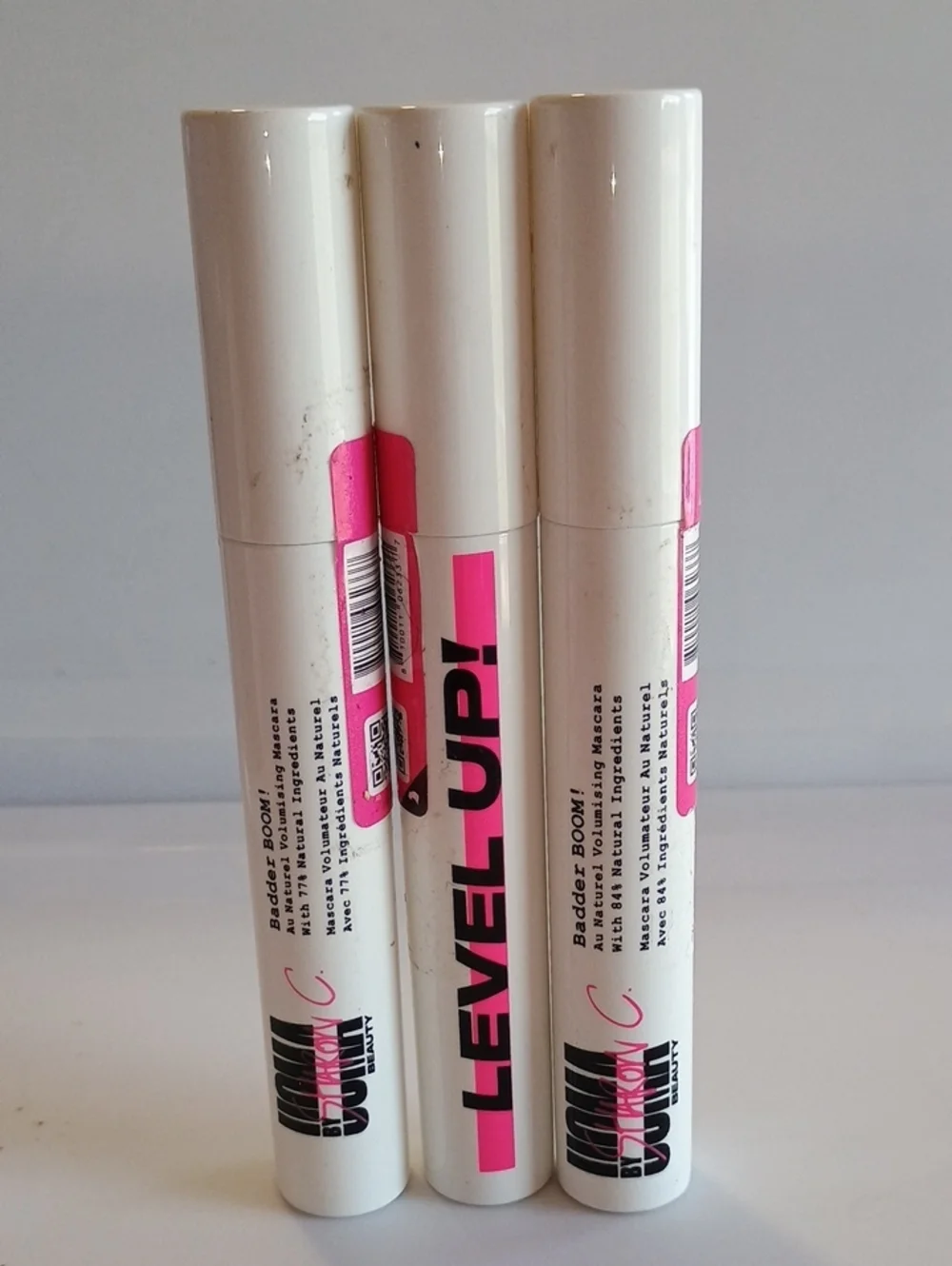 3 x UOMA by Sharon C. Uoma Badder BOOM Au Naturel Mascara, Black Y'all